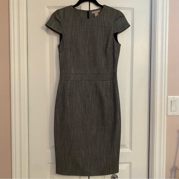 H&M work attire grey dress - Picture 1 of 6